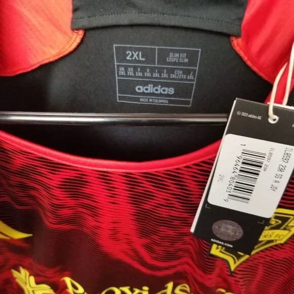 2023 Adidas Men's Seattle Sounders Away Bruce‎ Lee Soccer Jersey 2XL XXL MLS US - Picture 13 of 13